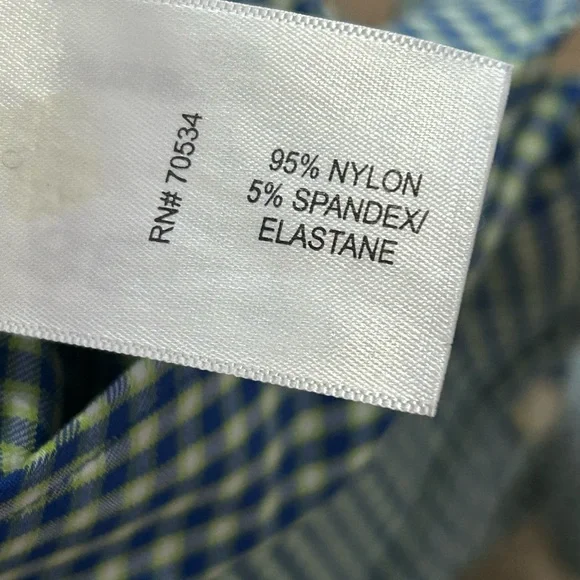 Orvis Men’s Large Long Sleeve Active Fit Checkered Button Down Shirt - Picture 5 of 8